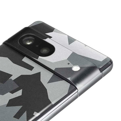 Urban Camouflage Black Pixel Skins